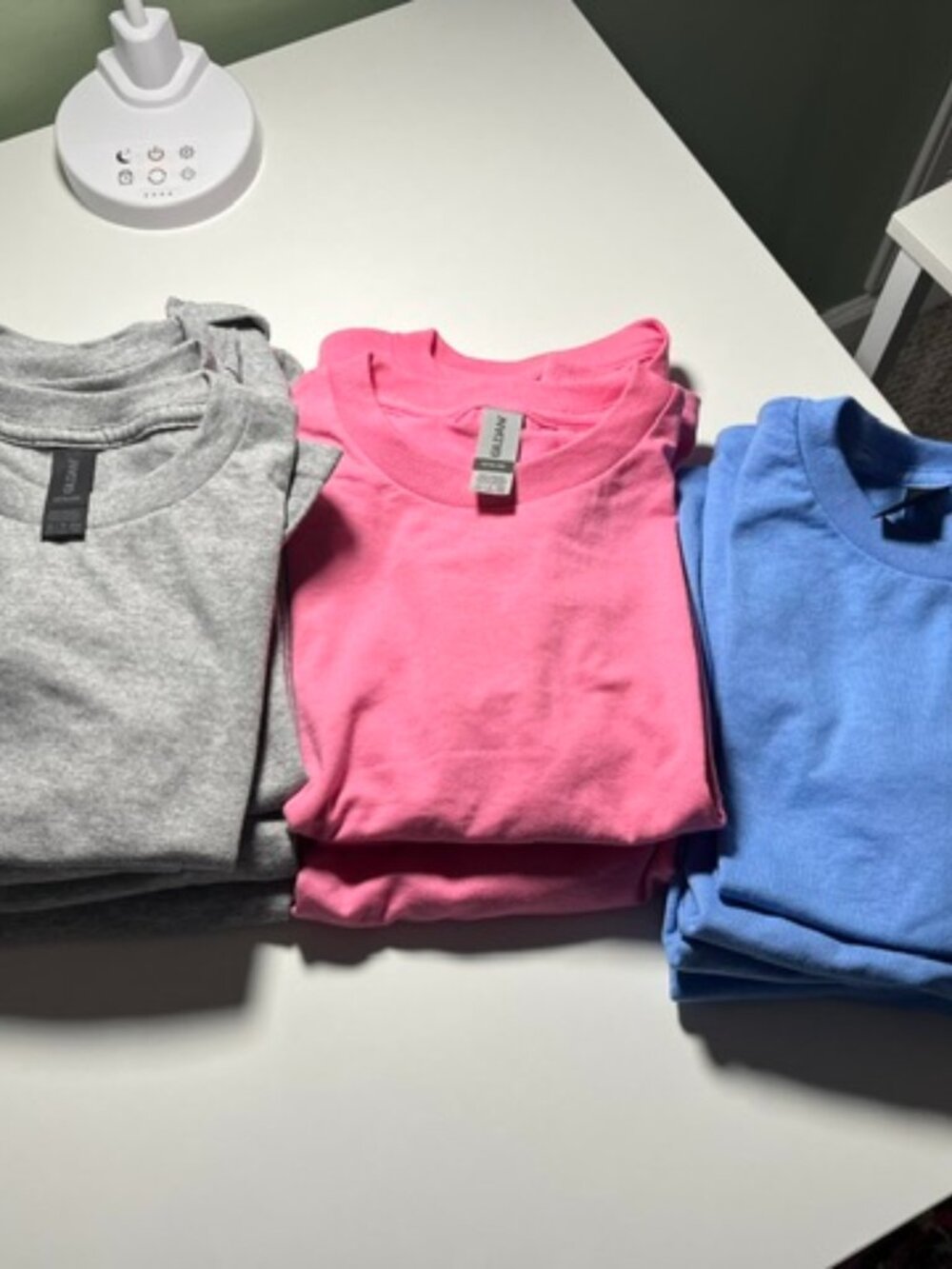 Lot of 12 Youth Gildan Dry Blend Tshirts - perfect for Cricut and other projects